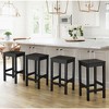 Arceso Bar Table, Counter Bar Height Pub Table, Rectangular Acacia Wood High Top Kitchen Dining Table, Indoor Use - 3 of 4