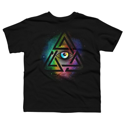 Boy's Design By Humans Eye of Horus By clingcling T-Shirt