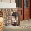Smart Solar San Rafael Estate 22" Solar Lantern Bronze - 3 of 4
