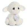 Aurora Small Luffie Lamb Precious Moments Inspirational Stuffed Animal White 7.5" - 3 of 4