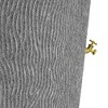 Good Ideas Impressions 90-Gallon Rain Saver Barrel Faux Bark Trunk Surface, Dual Spigot Locations with 2 Brass Spigots and Screen, Dark Granite - 4 of 4
