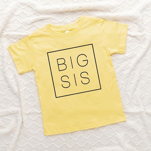 The Juniper Shop Big Sis Square Toddler Short Sleeve Tee - image 1 of 2