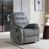 Fabric Manual Recliner Chair with Lower Lumbar Massage - 4 of 4