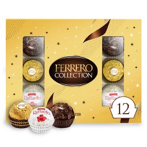 Ferrero Collection Chocolate Christmas Box - 4.6oz/12ct - 1 of 4
