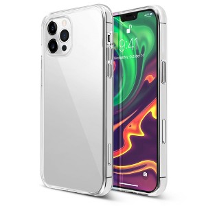 Insten Shockproof & Scratch-Resistant Protective TPU Case Compatible with Apple iPhone 13 and 12 Series, Transparent & Slim Cover, Clear - 1 of 4