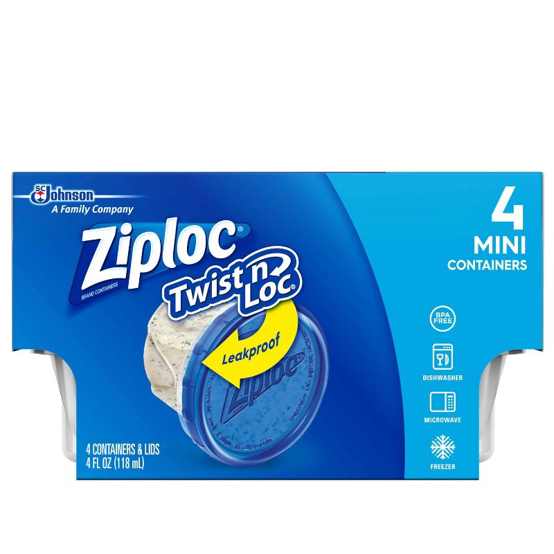 Ziploc Twist &#39;n Loc Mini containers - 4ct, 5 of 18