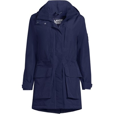 Lands' End Women's Petite Squall Waterproof Insulated Winter Parka -  X-Large - Deep Sea Navy