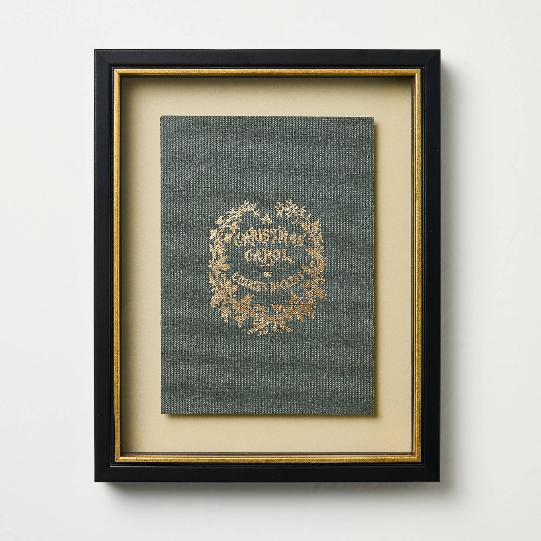 8"x10" Christmas Carol Framed Wall Art - Hearth & Hand™ with Magnolia