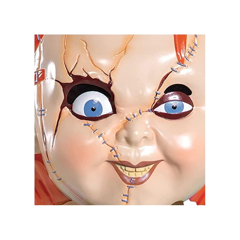 Disguise Childs Play Chucky Child Costume Move-A-Mask | One Size, 2 of 4