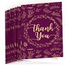 Big Dot of Happiness Elegant Thankful for Friends - Friendsgiving Thanksgiving Party Thank You Cards (8 Count) - 2 of 4