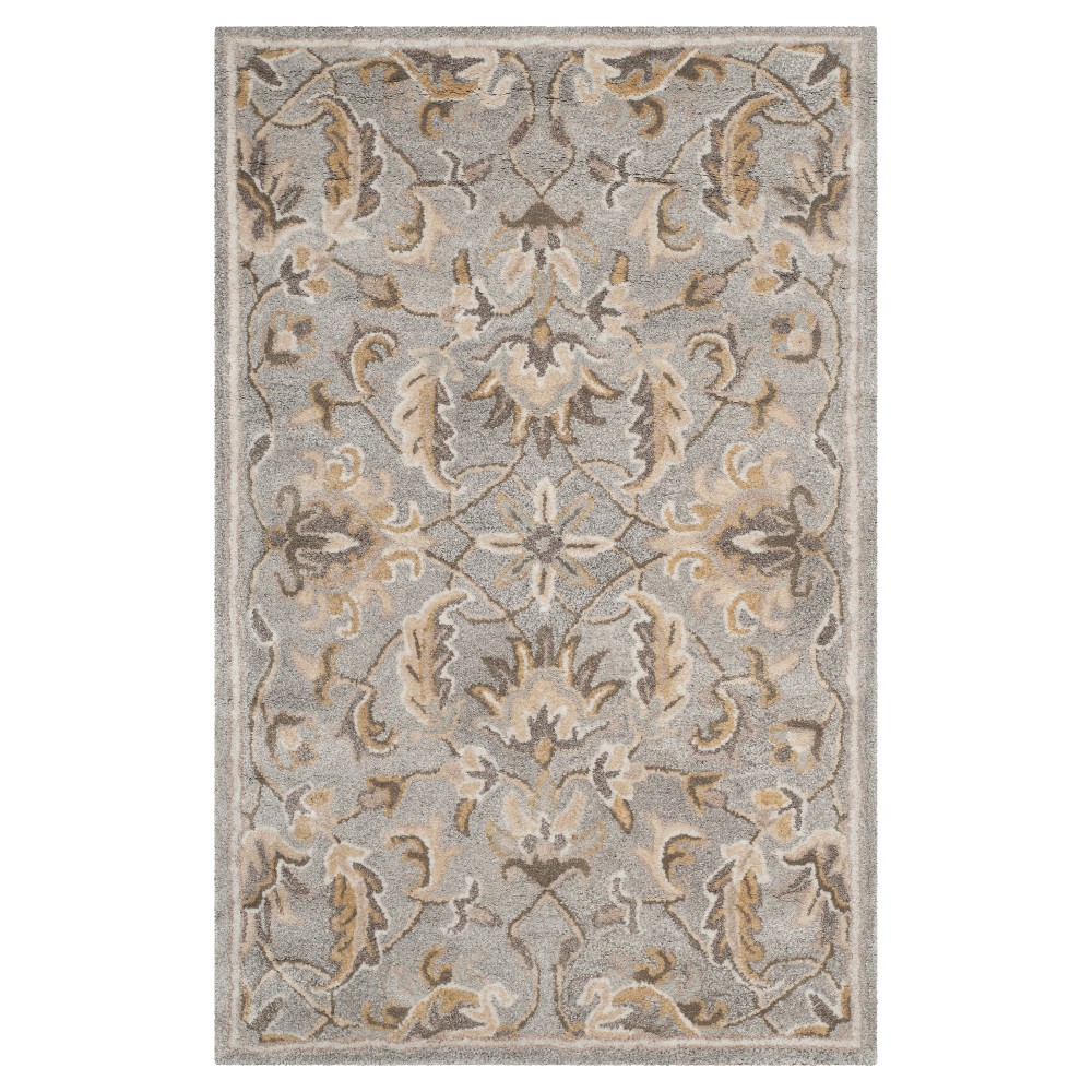 Bella Rug - Light Gray/Multi - (2'6inx4') - Safavieh