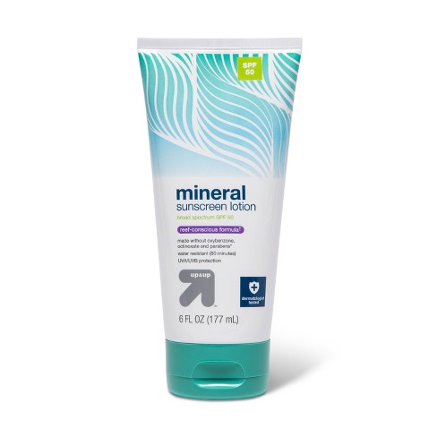 Mineral Sunscreen Lotion - Spf 50 - 6 Fl Oz - Up & Up™ : Target