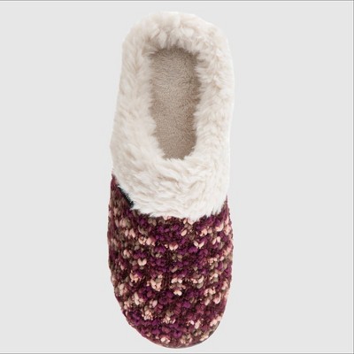 Isotoner Women's Sweater Knit Amanda Hoodback Slippers, 3 of 7