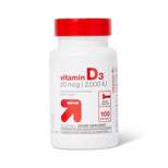 Vitamin D3 Dietary Supplement Softgels - up & up™