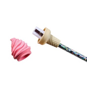 Geddes Ice Cream Shoppe Scented Sharpeners and Erasers - 24 per box - 1 of 4