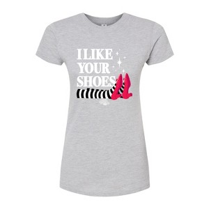 Women's - Wizard of Oz - I Like Your Shoes Fitted Graphic T-Shirt - 1 of 4