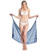 Casual Nights Women's Bikini Cover Ups Wrap Backless Straps Beach Summer Dress - 4 of 4