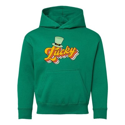 The Juniper Shop Retro Lucky Hat Youth Graphic Hoodie
