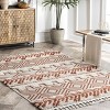 Nuloom Zuri Shaggy Banded Indoor Area Rug - 2 of 4