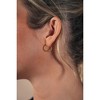 SHINE by Sterling Forever Sterling Silver Rope Hoops - 2 of 3