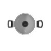 BergHOFF Leo Glints Nonstick Ceramic 8" Stockpot 3qt. With Glass Lid, Recycled Aluminum, Spirit - 4 of 4