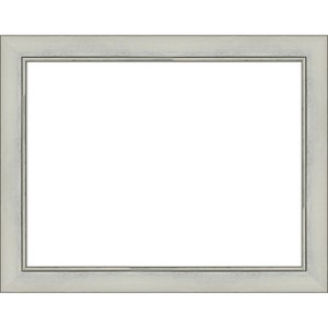 Amanti Art Flair Silver Patina Framed Dry Erase Magnetic Board - 1 of 4