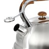 Mr. Coffee Woodmont 2 Quart Stainless Steel Stovetop Whistling Tea Kettle in Silver - 4 of 4