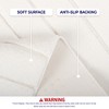 American Soft Linen 21x34" Non Slip Fluffy Bathrug for Bathroom - 2 of 4