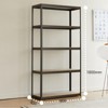 5-Tier Storage Rack, Garage Heavy Duty Metal Storage Shelving, Adjustable 5 Tier Storage Shelves - 2 of 4