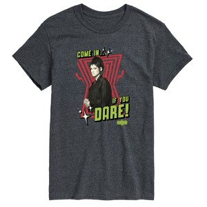 Men's - Beetlejuice - Lydia Deetz Come In If You Dare Short Sleeve Graphic T-Shirt - 1 of 4