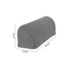 Unique Bargains Stretchy Anti-Slip Sofa Couch Armchair Covers with Pins 2 Pcs - 2 of 4