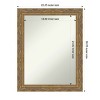 Amanti Art Filigree Non-Beveled Framed Bathroom Vanity Wall Mirror - 3 of 4