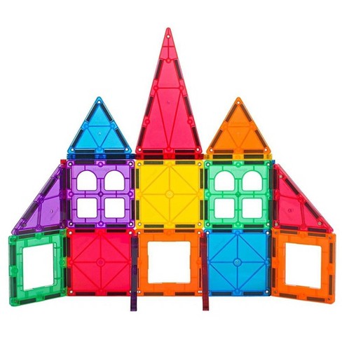 Magnetic building hot sale blocks target