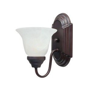 Maxim Lighting Essentials - 2058x 1 - Light Wall Light in  Oil Rubbed Bronze - 1 of 1