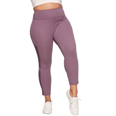 Adore Me Women's Cali Stripe Mesh Legging Activewear