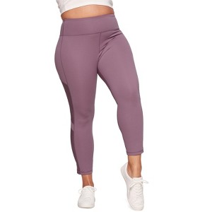 Adore Me Women's Cali Stripe Mesh Legging Activewear - 1 of 4