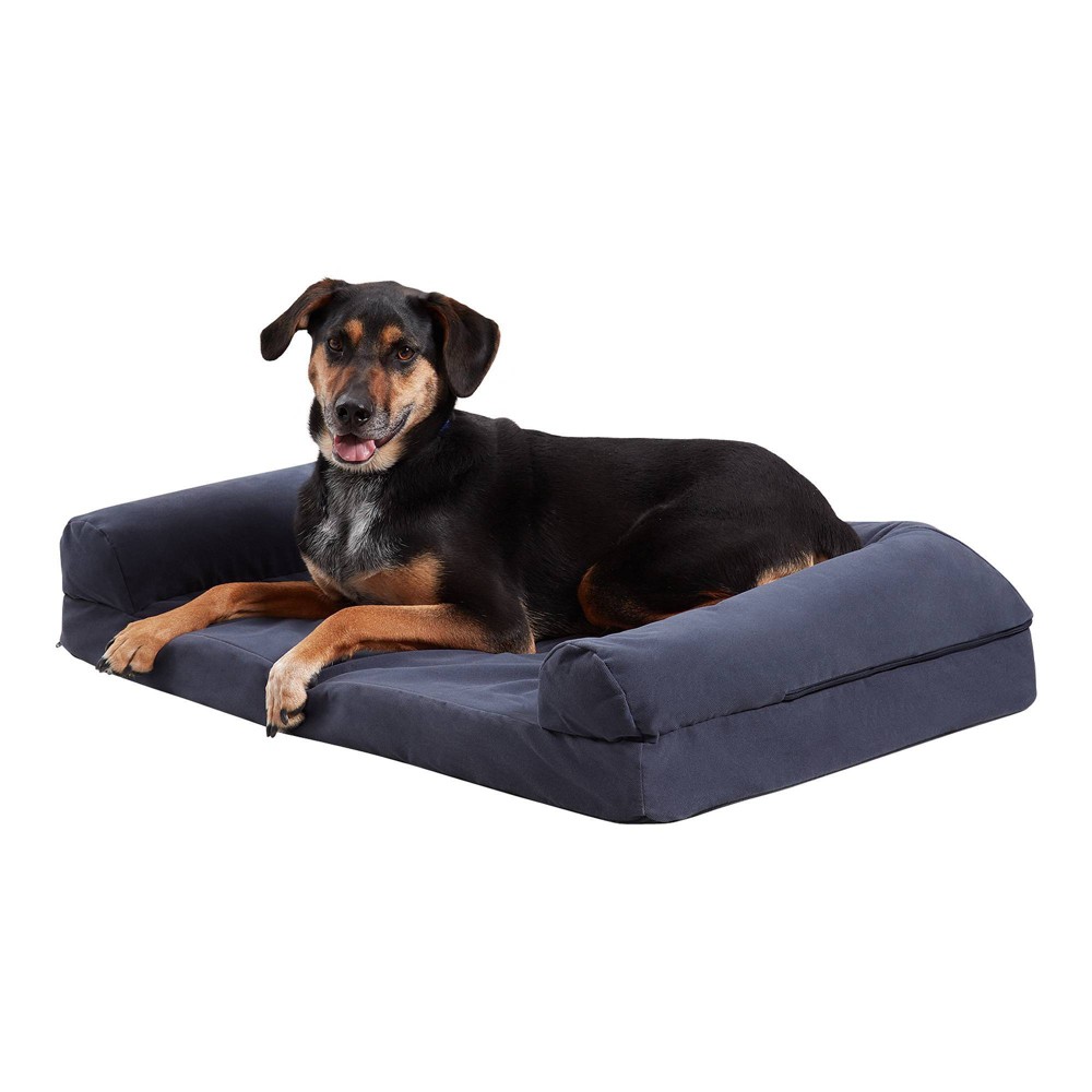 Kensington Garden Luna Sofa Dog Bed - L - Denim