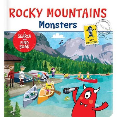 The Rocky Mountains Monsters - (Board Book)