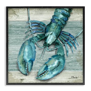 Stupell Industries Northpoint Lobster Rustic Sealife, 24" x 24" - 1 of 4
