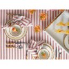 Solino Home Striped Linen Tablecloth | Capri Ticking Stripe - 4 of 4