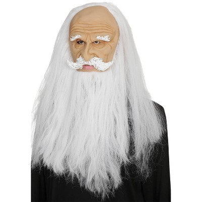 Adult Wizard Halloween Mask