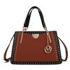 MKF Collection Aubrey Color Block Women's Satchel Bag by Mia K - 2 of 4