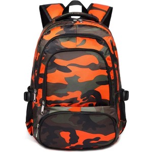 HTUTWOO Primary Middle School Book Bags For Teens Kindergarten,  Waterproof Lightweight Durable,17 Inch Water Resistant Travel Back to School Backpack - 1 of 4