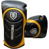 Amber Fight Gear Professional Hook and Loop Leather Training Boxing Gloves v2.0 - Ideal for Boxing, Kickboxing, Muay Thai, MMA for Men Women and Kids - 4 of 4