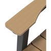 BI&SEA High Adirondack Chair, Outdoor Terrace Bar High Chair, Heavy duty High Adirondack Chair, Deck Weather Resistant HDPE Chair - 4 of 4