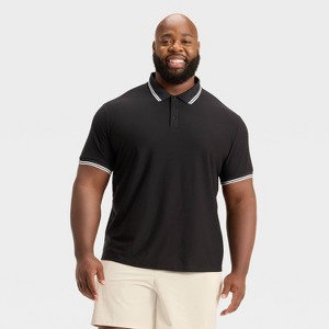 Men's Tipped Polo Shirt - All In Motion™ - 1 of 3