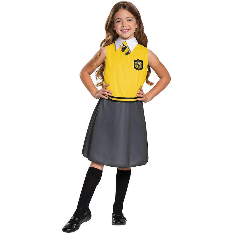 Disguise Girls' Classic Harry Potter Hufflepuff Dress Costume, 2 of 4