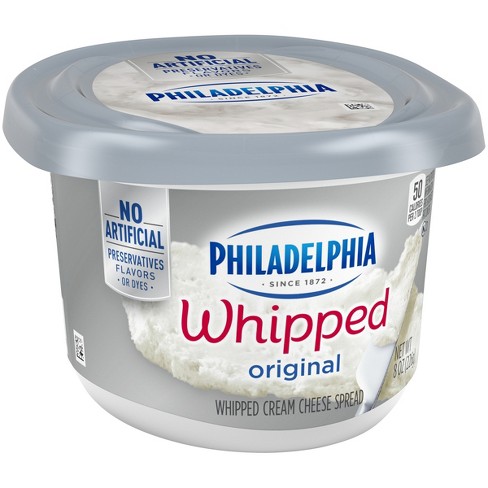 Philadelphia Whipped Cream Cheese Tub - 8oz : Target