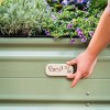 Vego Garden 6-in-1 Modular Rectangular Metal Outdoor Raised Garden Bed Kit 42"x60"x17" - 3 of 4