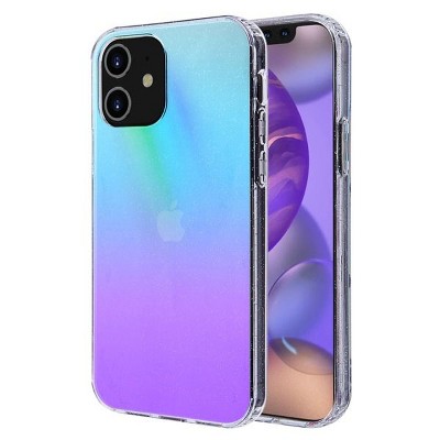 Colorful Stars Hard Dual Layer Plastic TPU Case For Apple iPhone 12 Mini (5.4") - Multi-Color